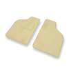 Tapis de Sol Velours adapté pour Alfa Romeo 33 II (1990-1995) - Premium tapis de voiture - beige