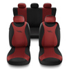 Housses de siège adaptées pour Peugeot 207 (2006-2013) - housse siege voiture universelles - couverture siege - TR-RD