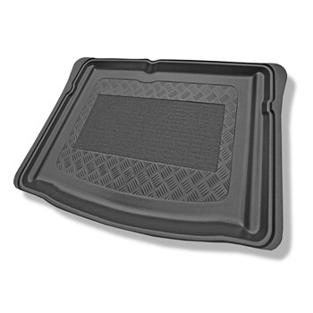 Tapis de coffre adapté pour Skoda Citigo Hayon (10.2011-2019) - bac de coffre - protection de coffre voiture - coffre inférieur; non pour Skoda Citigo-e IV