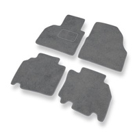 Tapis de Sol Velours adapté pour Renault Kangoo II (2012-2021) - Premium tapis de voiture - gris