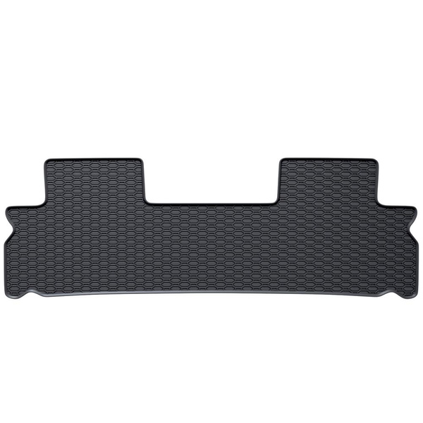 Tapis de sol en caoutchouc adapté pour Ford S-Max I Monospace (2006-2015) - tapis de voiture - noir - 3 pcs.