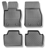 Tapis de sol en TPE adapté pour BMW 3 F31 Touring (12.2012-02.2019) - X-drive - tapis de voiture - noir