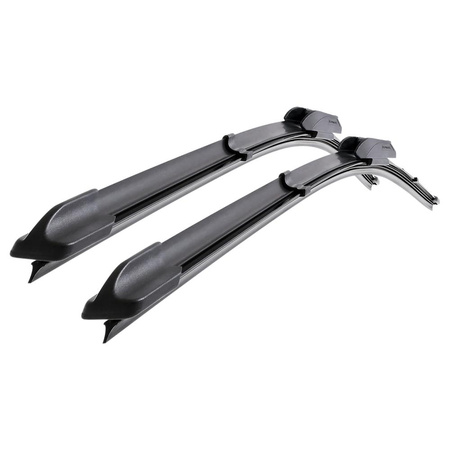 Balais d'essuie-glace de pare-brise adaptés pour Mercedes-Benz SLK R170 Roadster (09.1996-03.2004) - essuie-glace pour lunette avant - kit essuie glaces - balais plat