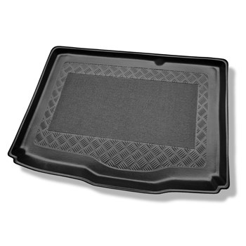 Tapis de coffre adapté pour Fiat Grande Punto Hayon (10.2005-08.2018) - bac de coffre - protection de coffre voiture