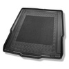 Tapis de coffre adapté pour Ford Mondeo V Break (01.2015-04.2022) - bac de coffre - protection de coffre voiture - avec roue de secours à usage temporaire ou kit de réparation