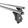 Barres de toit en aluminium adapté pour Citroen Jumper III Van (2014-....) - Porte-Bagages de Voiture argent - points de montage - (suivant le modèle de voiture ils peuvent se situer à différents endroits)