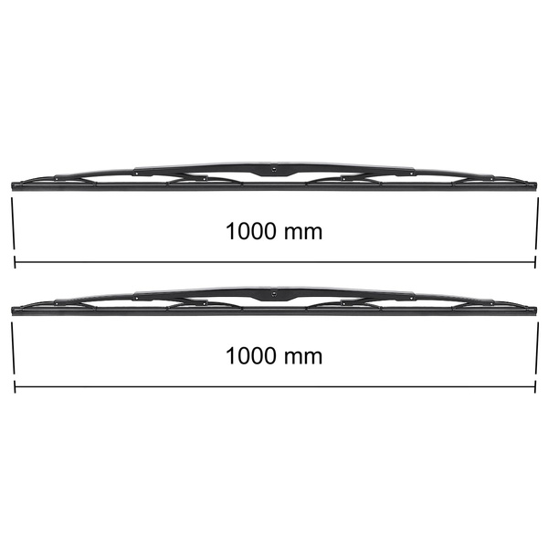 Balais d'essuie-glace de pare-brise adaptés pour Man Lion's Regio Autobus (2004-2019) - balais standard