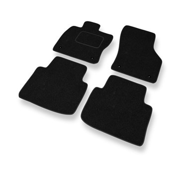 Tapis de Sol Feutres adapté pour Skoda Superb III (2015-....) - tapis de voiture - noir