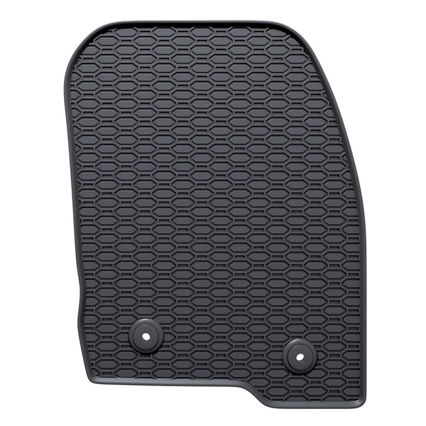 Tapis de sol en caoutchouc adapté pour Ford Galaxy IV Monospace (2015-2023) - tapis de voiture - noir - 4 pcs.