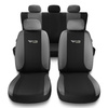 Housses de siège adaptées pour Audi A2 (1999-2005) - housse siege voiture universelles - couverture siege - TG-S