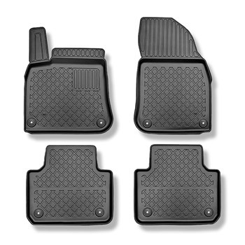 Tapis de sol en TPE adapté pour Volkswagen Touareg III SUV (07.2018-2023) - tapi