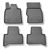Tapis de sol en TPE adapté pour Alfa Romeo Stelvio 949 SUV (01.2017-....) - tapis de voiture - noir