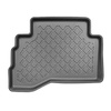 Tapis de sol en TPE adapté pour Hyundai Kona Hybrid SUV (09.2019-....) - pas pour la version électrique - tapis de voiture - noir