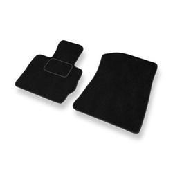 Tapis de Sol Velours adapté pour BMW X4 F26 SAC (2013-2018) - Premium tapis de voiture - noir