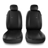 Housses de siège avant adaptées pour Alfa Romeo 166 I, II, III (1998-2007) - housse siege voiture universelles - couverture siege conducteur - 2XL-B