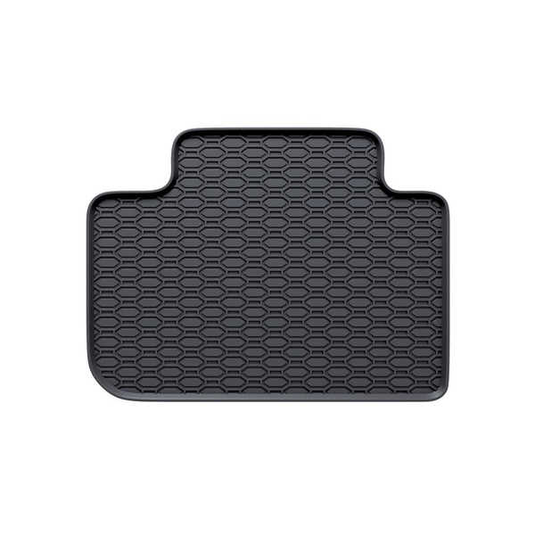 Tapis de sol en caoutchouc adapté pour BMW X3 G01 SUV (2017-2024) - tapis de voiture - noir - 4 pcs.