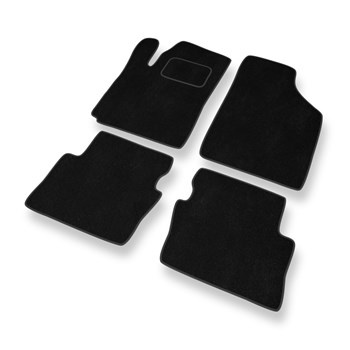 Tapis de Sol Velours adapté pour Hyundai i10 I Hayon (2007-2012) - Premium tapis