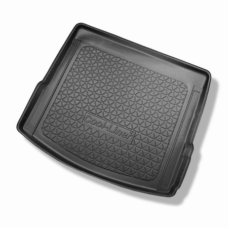 Tapis de coffre adapté pour Porsche Macan SUV (03.2014-....) - bac de coffre - protection de coffre voiture - aussi pour les modèles avec des rails de fixation