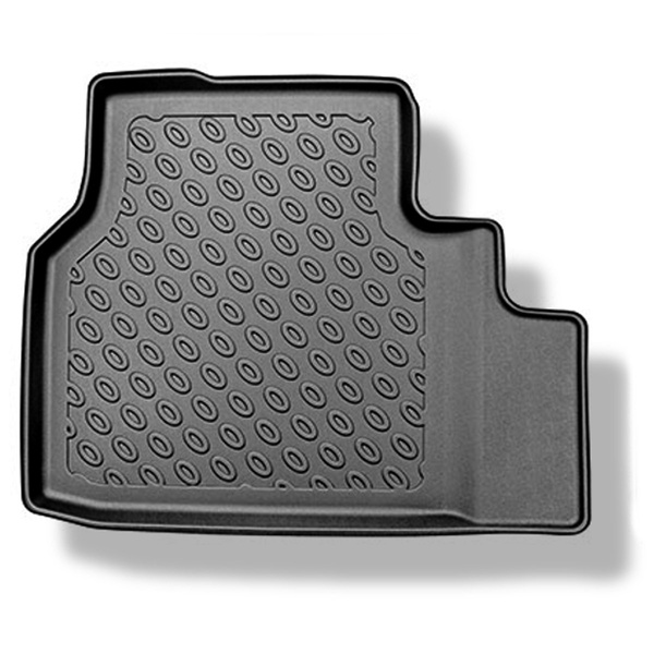 Tapis de sol en TPE adapté pour Skoda Enyaq iV SUV, Coupé (04.2021-....) - tapis de voiture - noir