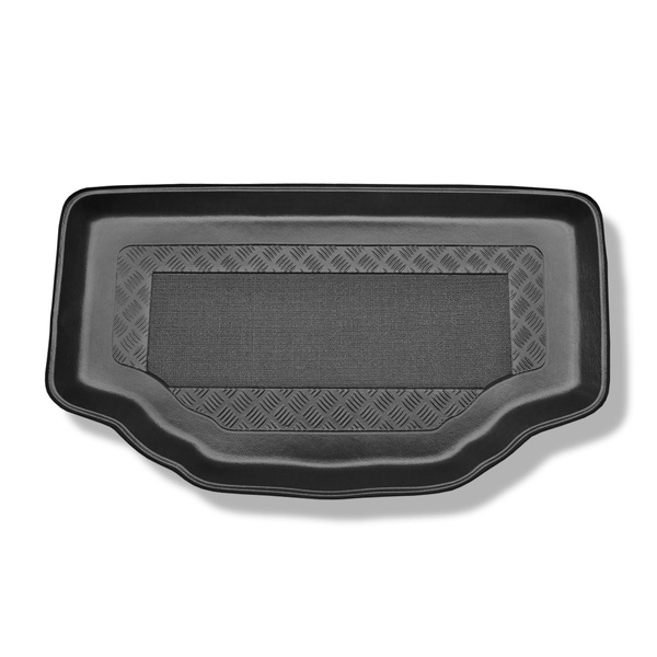 Tapis de coffre adapté pour Nissan Pixo Hayon (03.2009-2013) - bac de coffre - protection de coffre voiture