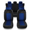Housses de siège adaptées pour Peugeot 308 I, II, III (2007-....) - housse siege voiture universelles - couverture siege - S-BL