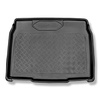 Tapis de coffre adapté pour Peugeot 2008 II SUV (01.2020-....) - bac de coffre - protection de coffre voiture - coffre inférieur; sous / sans plancher amovible du coffre (avec et sans subwoofer)