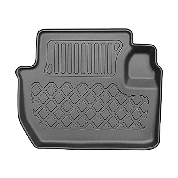 Tapis de sol en TPE adapté pour Mitsubishi Eclipse Cross Plug-in Hybrid SUV (03.2021-....) - tapis de voiture - noir