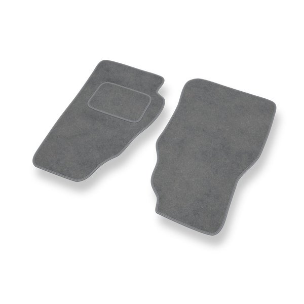 Tapis de Sol Velours adapté pour Dodge Nitro SUV (2007-2011) - Premium tapis de voiture - gris