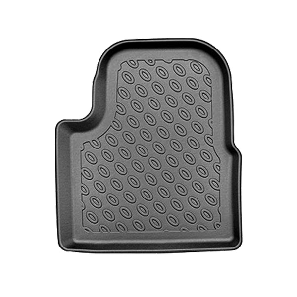Tapis de sol en TPE adapté pour Citroen 2008 II Hybrid SUV (03.2025-....) - tapis de voiture - noir