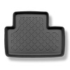 Tapis de sol en TPE adapté pour Mitsubishi ASX II SUV (03.2023-....) - aussi pour la version hybride - tapis de voiture - noir