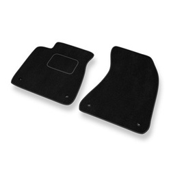 Tapis de Sol Velours adapté pour Audi A8 III D4 Berline (2010-2017) - Premium tapis de voiture - noir