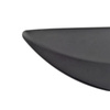 Plaques noires latérales de voiture Mitsubishi Outlander II SUV (2006-2013) - (longueur des protections: 935mm; 620mm)