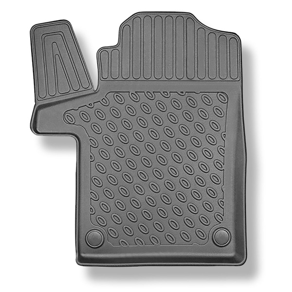 Tapis de sol en TPE adapté pour Mercedes-Benz Vito W447 Van (10.2014-....) - Version compacte, Version longue et Version extra-longue - tapis de voiture - noir