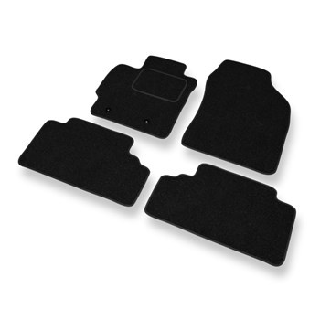 Tapis de Sol Feutres adapté pour Toyota Auris I (2007-2012) - tapis de voiture - noir